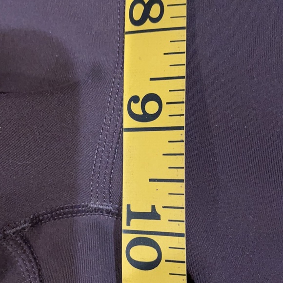 Fabletics Anywhere High-Waisted Pureluxe Plum Leggings Size Medium - Picture 13 of 14